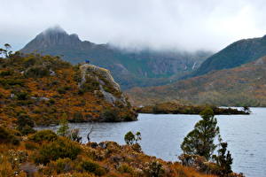Фотографии Озеро Австралия Tasmania  Природа