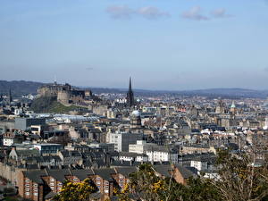 Фотографии Шотландия Эдинбург Города