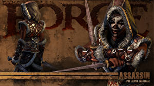 Обои FORGE assassin компьютерная игра