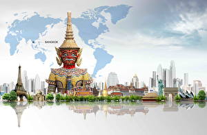 Фотографии Таиланд Бангкок город