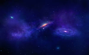 Фото Туманности в космосе Галактика Звезды Космос
