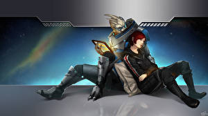 Картинки Mass Effect компьютерная игра Девушки