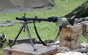 Фотография Пулемет MG-34 военные