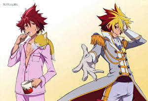 Обои для рабочего стола Звёздный пилот: Блистательный Такуто Юноша Аниме