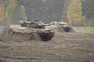 Обои Танки Леопард 2 Leopard 2A4 военные