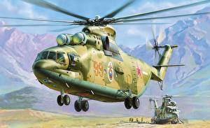 Картинка Вертолеты МИ-26 Авиация