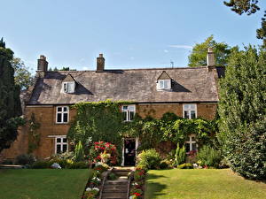 Картинки Дома Великобритания  Банбери Города