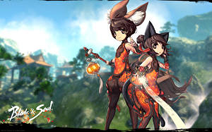 Картинка Blade &amp; Soul Фэнтези Девушки