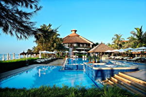 Фотография Курорты Бассейны Vietnam Отель Seahorse город