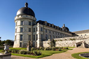 Фото Замок Франция замок Валансе Города