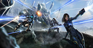 Фотография Mass Effect Игры Девушки