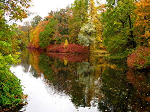 Фото Сезон года Осень Озеро Природа