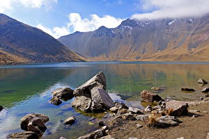 Обои Парк Гора Реки Мексика Невадо де Толука Природа