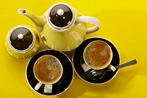 Картинка Напиток Кофе Еда