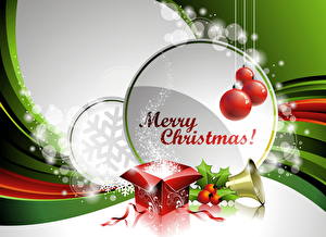 Обои Праздники Рождество Шар Колокольчики