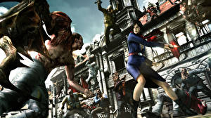 Фотография Resident Evil компьютерная игра Девушки
