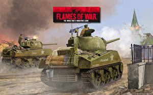 Фото Flames of War Танк M4A3 (Late)