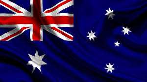 Обои Австралия Флага Крест