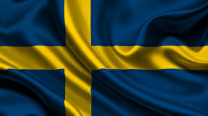 Фото Швеция Флаг Крестов
