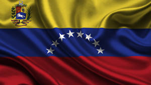 Фотографии Флаг Полоски Venezuela