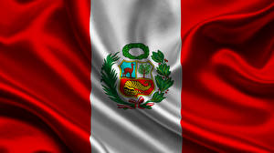 Обои Перу Флага Полосатый