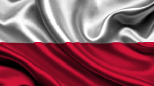 Фотографии Польша Флага Полосатый