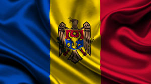 Фотография Флаг Полоски Moldova