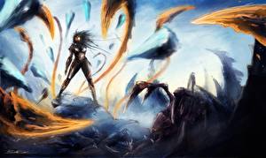 Обои StarCraft StarCraft 2 Воины Броне компьютерная игра