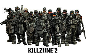 Картинка Killzone Воин Шлем Доспехе компьютерная игра