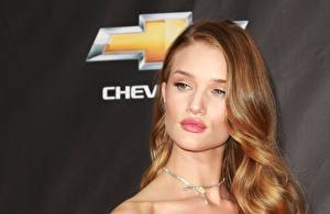 Фото Rosie Huntington-Whiteley Взгляд Лица Волосы Знаменитости