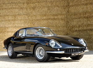 Фотографии Феррари Черные 275 GTB 4  1967–68 машины