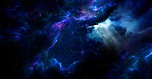 Фотография Туманности в космосе Космос