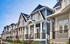 Картинки Здания Окно город