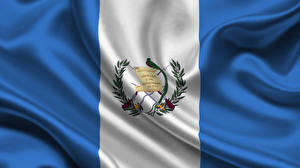 Обои Флага Полосатый Guatemala