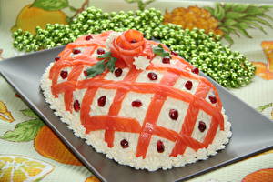 Картинка Салаты Принцесса Продукты питания