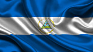 Обои Флага Полоски Nikaragua