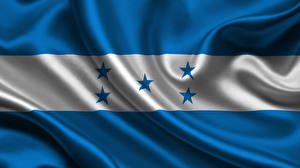 Картинка Флага Полосатый Honduras