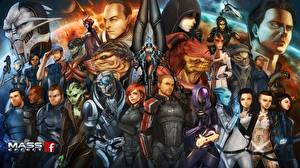 Фотография Mass Effect Воители Доспехи Игры