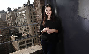 Фото Jaimie Alexander Смотрят Брюнетки Девушки