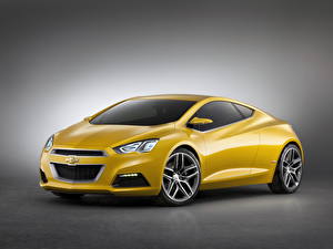 Картинки Chevrolet Желтых Фар Tru 140S Concept автомобиль