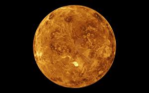 Картинки Звезды Оранжевый Венера Космос