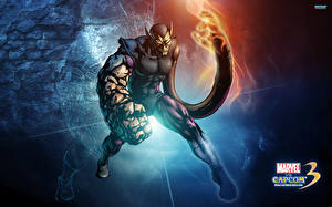 Картинки Marvel vs Capcom Воин Герои комиксов Сверхъестественные существа Suoer Skrull Фэнтези