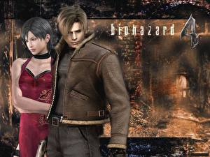 Обои Resident Evil Resident Evil 4 компьютерная игра