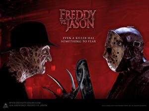 Обои Фредди против Джейсона