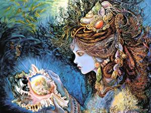 Картинка Josephine Wall Фэнтези