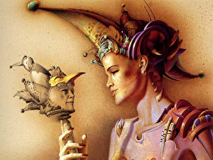 Фотографии Michael Parkes Фэнтези