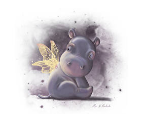 Фотография Бегемоты мультик