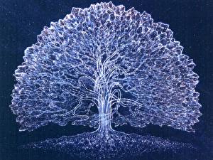 Фотографии Дерево 3D Графика