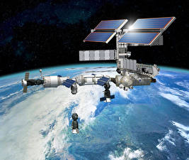 Фото Орбитальные станции