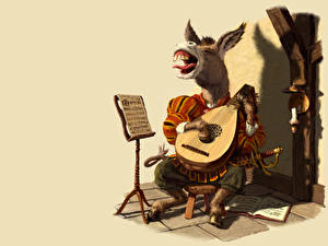 Фото Осел мультик